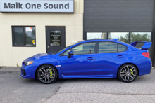 2020 Subaru WRX STi with performance window film installation